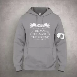 Bewild Mens Papa - The Man, The Myth, The Legend Fathers Day Adult Hoodie