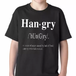 Bewild Hangry Definition Kids T-shirt