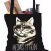 Bewild Meow's It Going Funny Cat Tote Bag