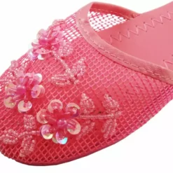 Bewild Mesh Chinese Slippers (Hot Pink) 11 Bewild Mesh Chinese Slippers (Hot Pink)