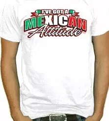Bewild Mexican Attitude T-Shirt Nationality & Ethnic