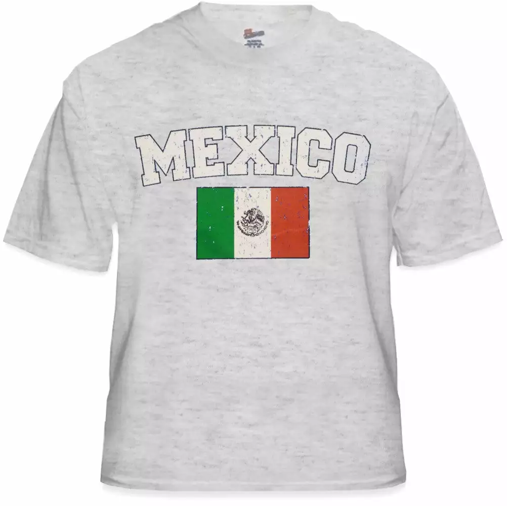 Bewild Mexico Vintage Flag International Mens T-Shirt Nationality & Ethnic 7 Bewild Mexico Vintage Flag International Mens T-Shirt Nationality & Ethnic