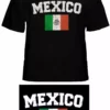 Bewild Mexico Vintage Flag International Mens T-Shirt Nationality & Ethnic