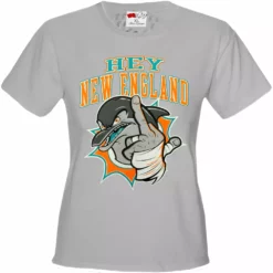 Bewild Miami Fan - Hey New England Girls T-shirt Sport Inspiration