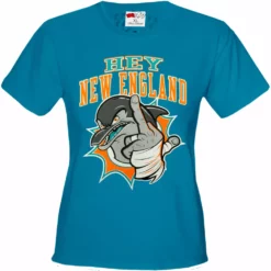 Bewild Miami Fan - Hey New England Girls T-shirt Sport Inspiration