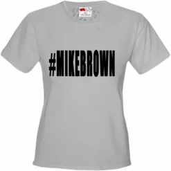 Bewild #MIKEBROWN Michael Brown Girl's T-Shirt Say It Loud