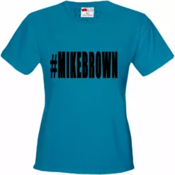 Bewild #MIKEBROWN Michael Brown Girl's T-Shirt Say It Loud