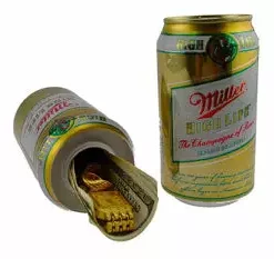 Bewild Miller Beer Can Diversion Can Safe Diversion Safes, Trays & Containers
