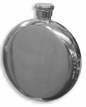 Bewild Mini 5oz. Round Steel Hip Flask Flasks 5 Bewild Mini 5oz. Round Steel Hip Flask Flasks