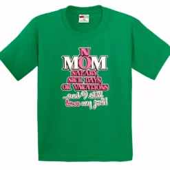 Bewild Positive Reinforcement Mom: No Salary, Sick Days, Or Vacation Men's T-Shirt
