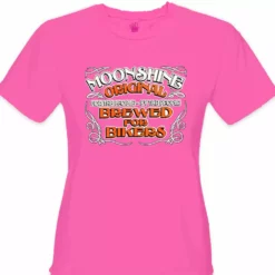 Bewild Biker Style Moonshine Brewed For Bikers Girl's T-Shirt 16 Bewild Biker Style Moonshine Brewed For Bikers Girl's T-Shirt