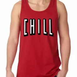 Bewild Cool Funny & Offensive Movie & Chill Funny Hook-up Tank Top