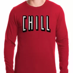 Bewild Cool Funny & Offensive Movie & Chill Funny Hook-up Thermal Shirt
