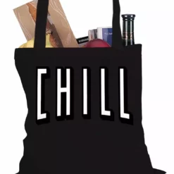 Bewild Movie & Chill Funny Hook-up Tote Bag