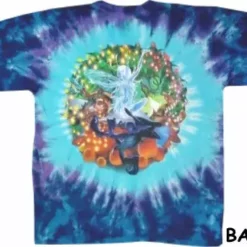 Bewild Mushroom Garden Tie Dye T-Shirt