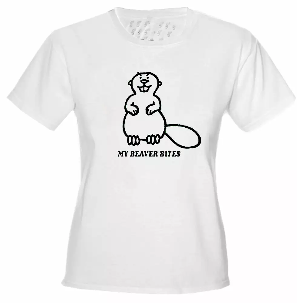 Bewild My Beaver Bites Girls T-Shirt 4 Bewild My Beaver Bites Girls T-Shirt