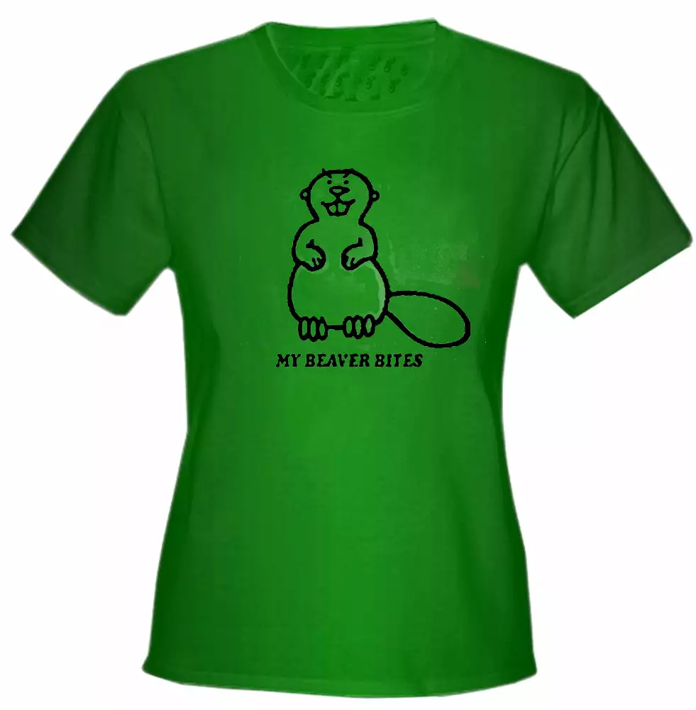 Bewild My Beaver Bites Girls T-Shirt 7 Bewild My Beaver Bites Girls T-Shirt