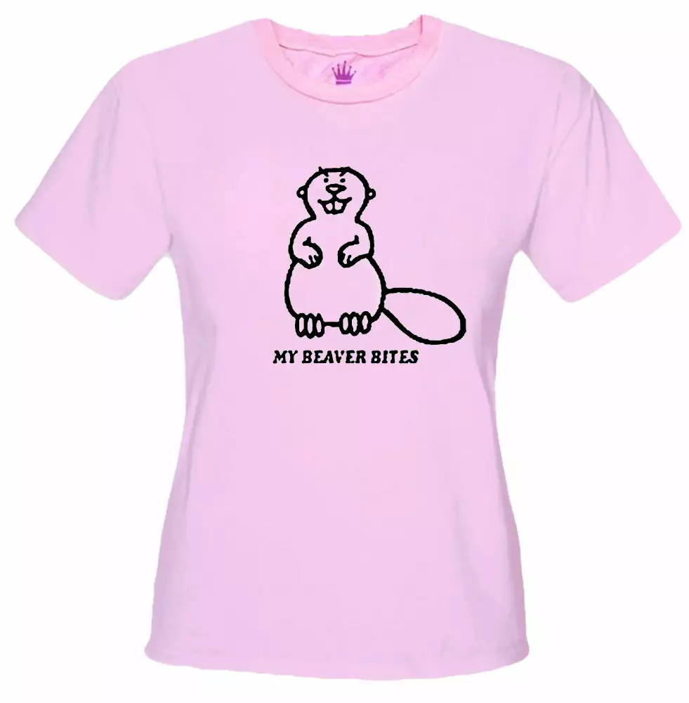 Bewild My Beaver Bites Girls T-Shirt 8 Bewild My Beaver Bites Girls T-Shirt