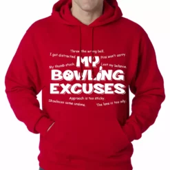 Bewild My Bowling Excuses Adult Hoodie Sport Inspiration