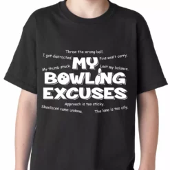 Bewild My Bowling Excuses Kids T-shirt Sport Inspiration
