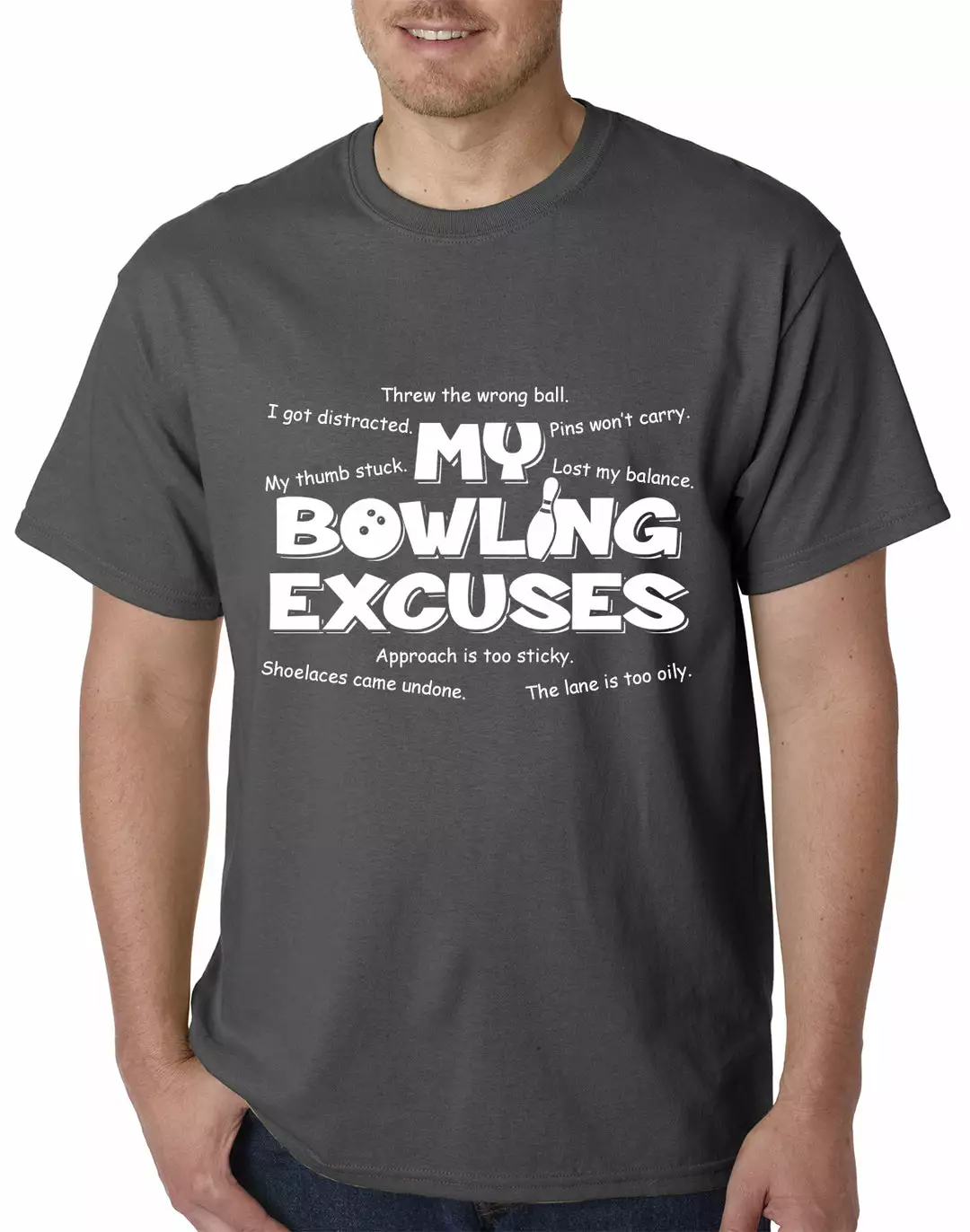 Bewild My Bowling Excuses Mens T-shirt Sport Inspiration 5 Bewild My Bowling Excuses Mens T-shirt Sport Inspiration
