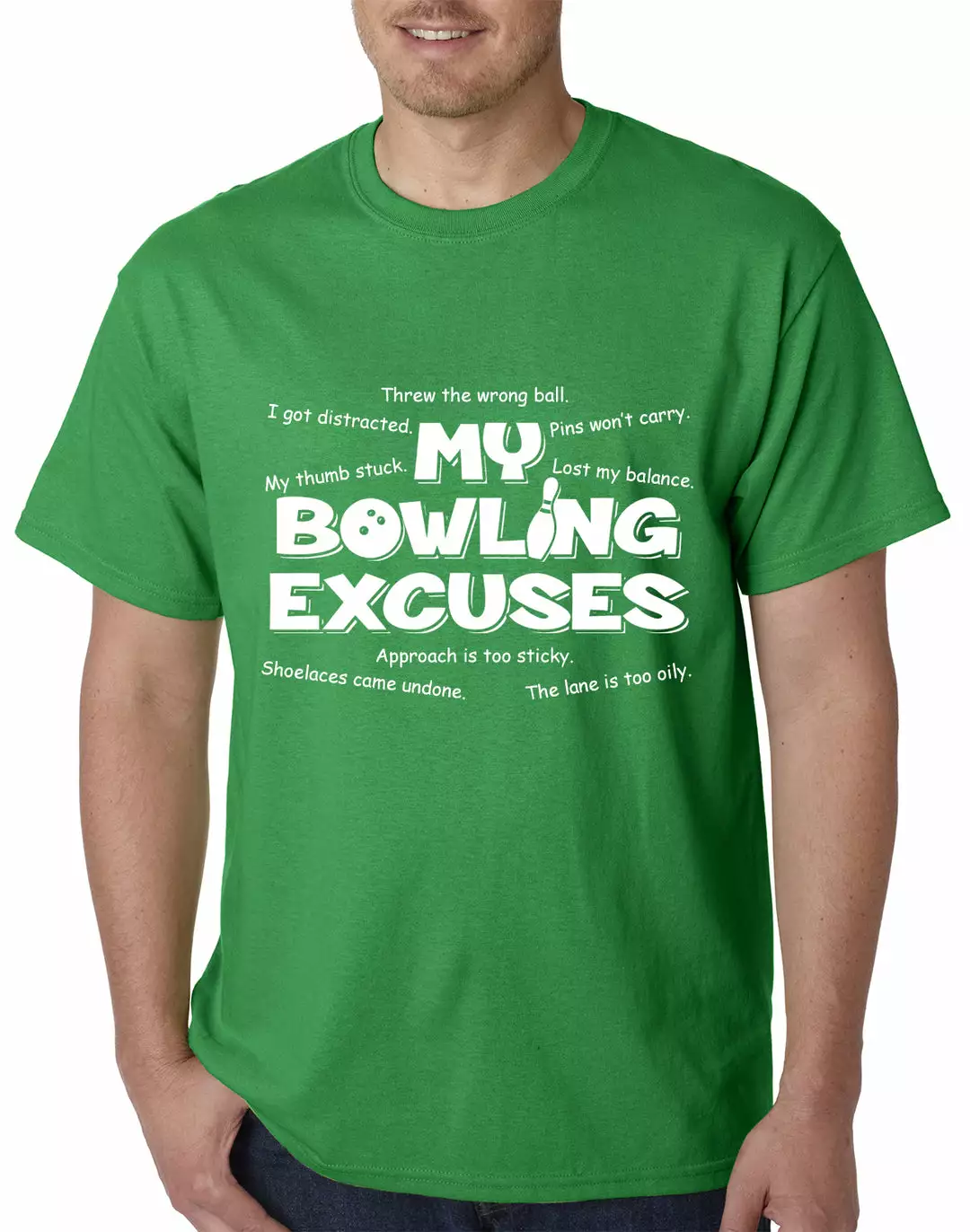 Bewild My Bowling Excuses Mens T-shirt Sport Inspiration 7 Bewild My Bowling Excuses Mens T-shirt Sport Inspiration