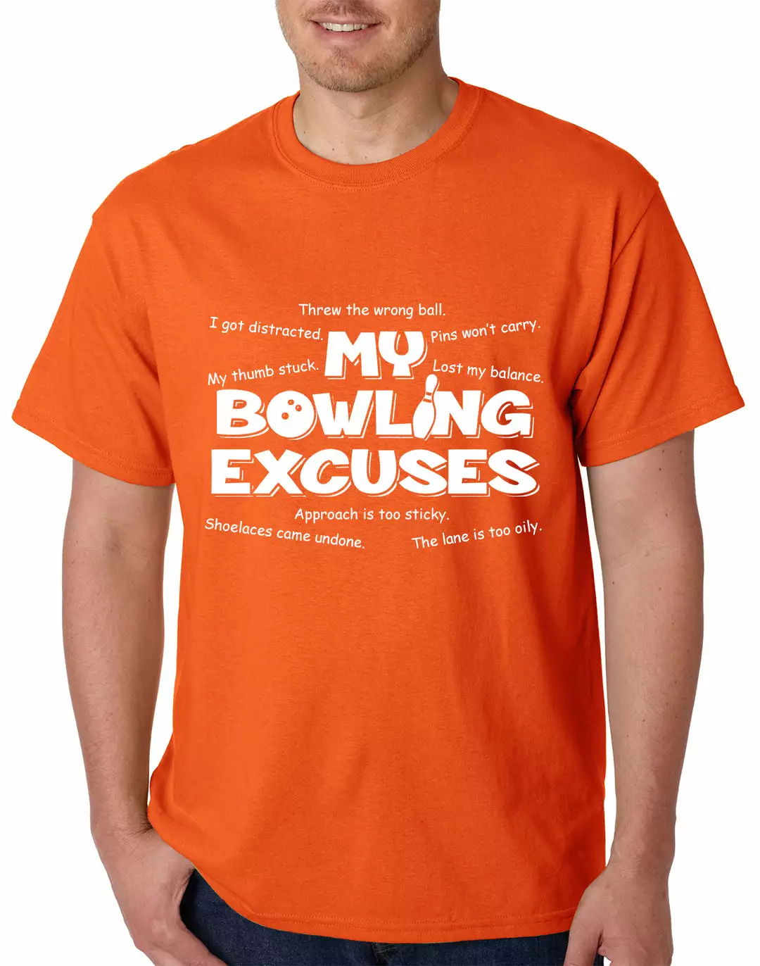 Bewild My Bowling Excuses Mens T-shirt Sport Inspiration 10 Bewild My Bowling Excuses Mens T-shirt Sport Inspiration