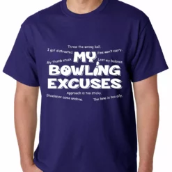 Bewild My Bowling Excuses Mens T-shirt Sport Inspiration 21 Bewild My Bowling Excuses Mens T-shirt Sport Inspiration