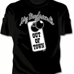 Bewild My Boyfriend Is Out Of Town Girls T-Shirt Women's T-Shirts