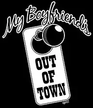 Bewild Cool Funny & Offensive My Boyfriend Is Out Of Town Hoodie