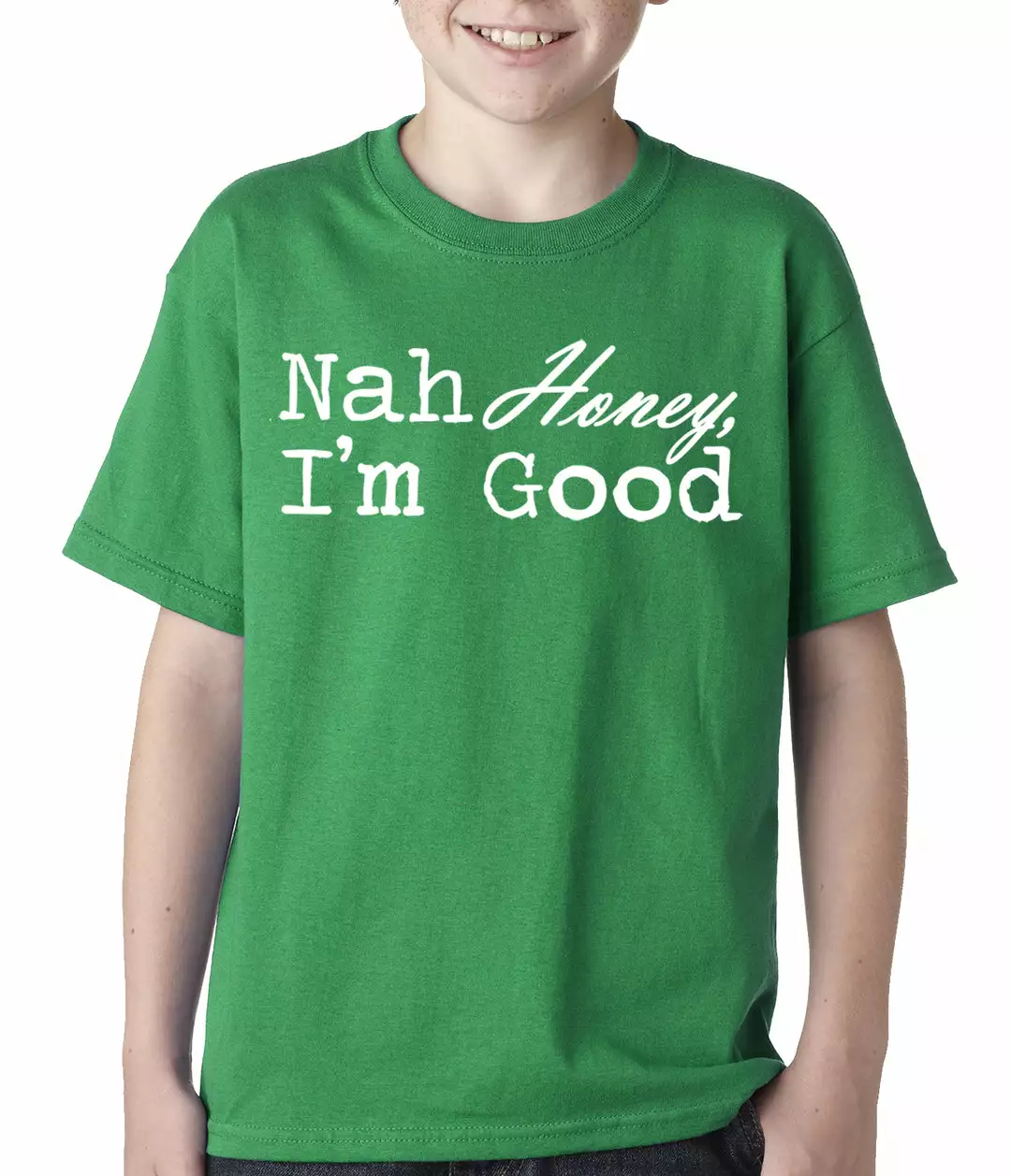 Bewild Cool Funny & Offensive Nah Honey, I'm Good Kids T-shirt 5 Bewild Cool Funny & Offensive Nah Honey, I'm Good Kids T-shirt