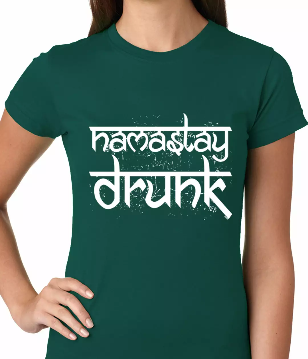 Bewild Namastay Drunk Funny Ladies T-shirt St.Patricks Day 6 Bewild Namastay Drunk Funny Ladies T-shirt St.Patricks Day
