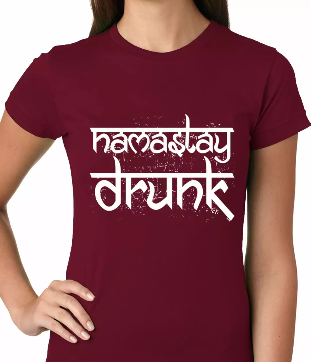 Bewild Namastay Drunk Funny Ladies T-shirt St.Patricks Day 7 Bewild Namastay Drunk Funny Ladies T-shirt St.Patricks Day