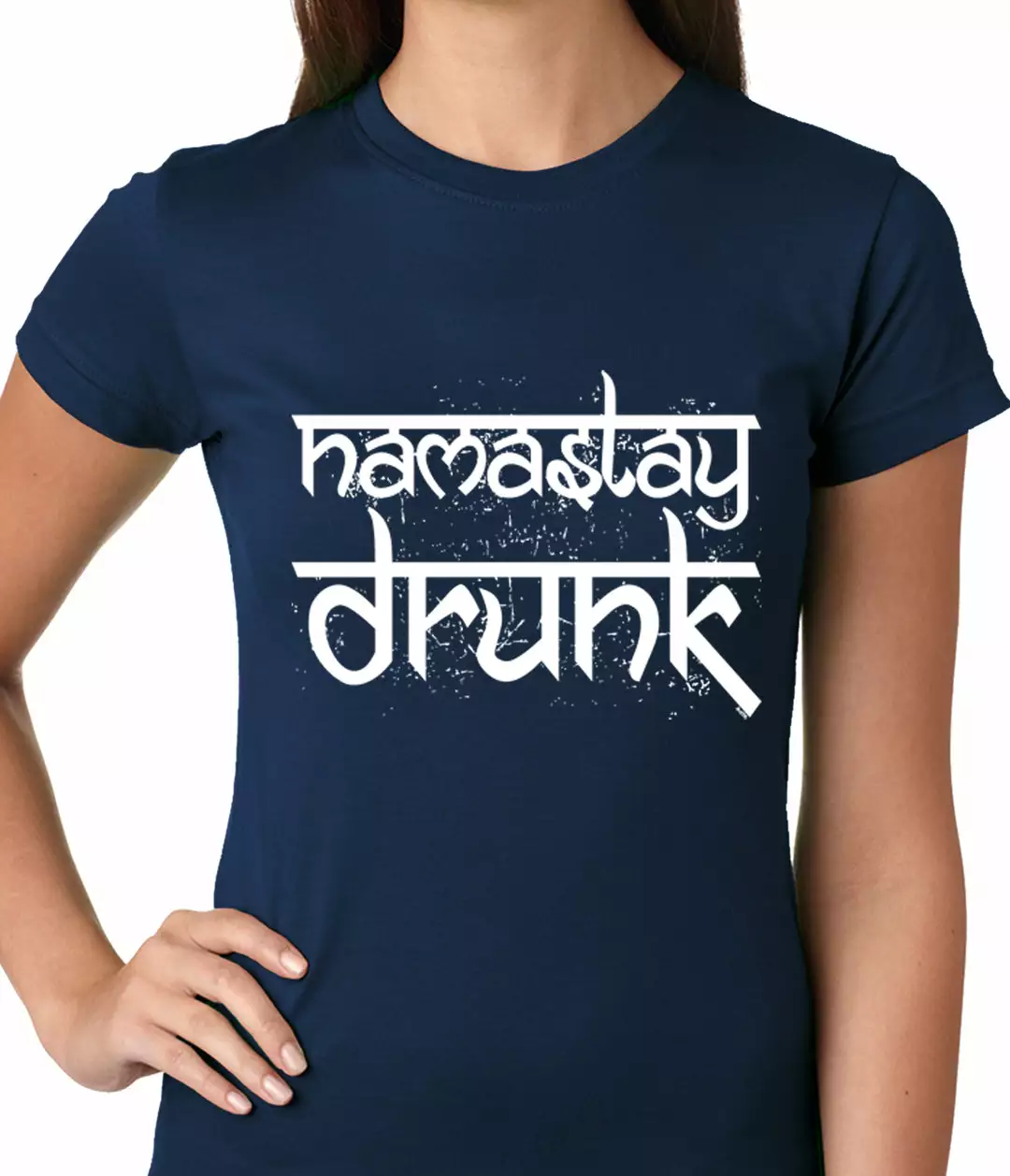 Bewild Namastay Drunk Funny Ladies T-shirt St.Patricks Day 8 Bewild Namastay Drunk Funny Ladies T-shirt St.Patricks Day