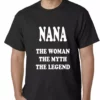 Bewild Positive Reinforcement Nana The Woman The Myth The Legend Mens T-shirt
