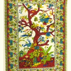 Bewild Tapestries Native Purity Tree Of Life Tapestry
