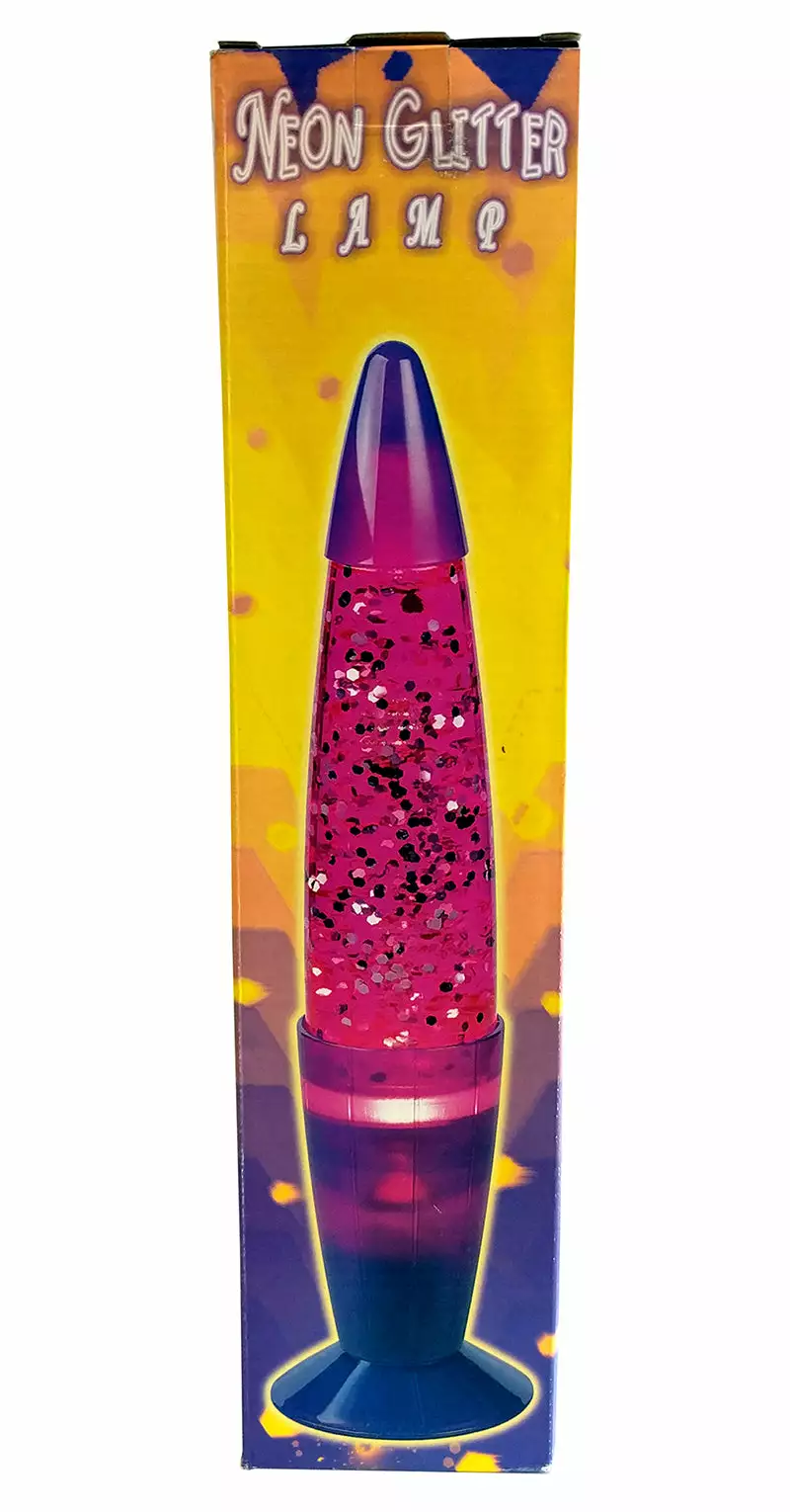 Bewild Neon Purple Glitter Lamp (14 Inches) Lava Lamps & Lighting 5 Bewild Neon Purple Glitter Lamp (14 Inches) Lava Lamps & Lighting