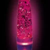 Bewild Neon Purple Glitter Lamp (14 Inches) Lava Lamps & Lighting