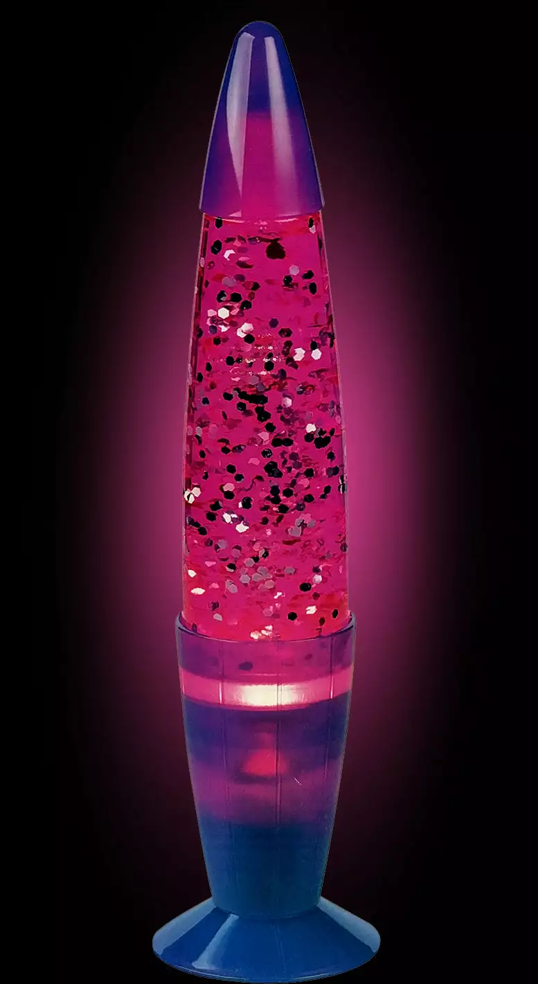 Bewild Neon Purple Glitter Lamp (14 Inches) Lava Lamps & Lighting 3 Bewild Neon Purple Glitter Lamp (14 Inches) Lava Lamps & Lighting
