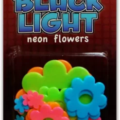 Bewild Neon & Black Light Accessories Neon Groovy Flowers Black Light Reactive Wall Decorations 12 Bewild Neon & Black Light Accessories Neon Groovy Flowers Black Light Reactive Wall Decorations