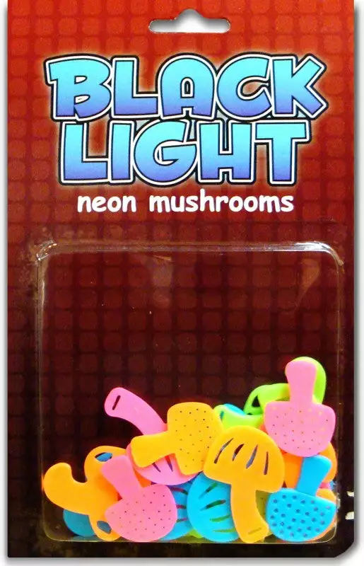 Bewild Neon Mushrooms Black Light Reactive Wall Decorations 7 Bewild Neon Mushrooms Black Light Reactive Wall Decorations
