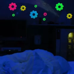 Bewild Neon Mushrooms Black Light Reactive Wall Decorations 14 Bewild Neon Mushrooms Black Light Reactive Wall Decorations