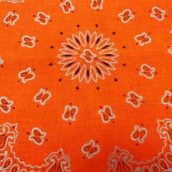 Bewild Neon Orange Bandana (Glows Under Black Light) Bandannas