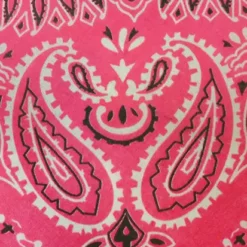 Bewild Neon Pink Bandana (Glows Under Black Light) 8 Bewild Neon Pink Bandana (Glows Under Black Light)