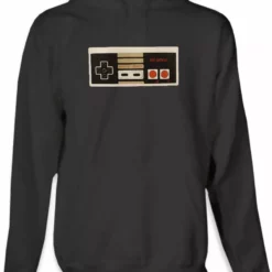 Bewild Comic Con & Gaming Clothing Video Game NES Old School Game Controller Hoodie