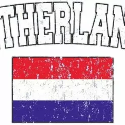 Bewild Netherlands Vintage Flag International Hoodie Nationality & Ethnic