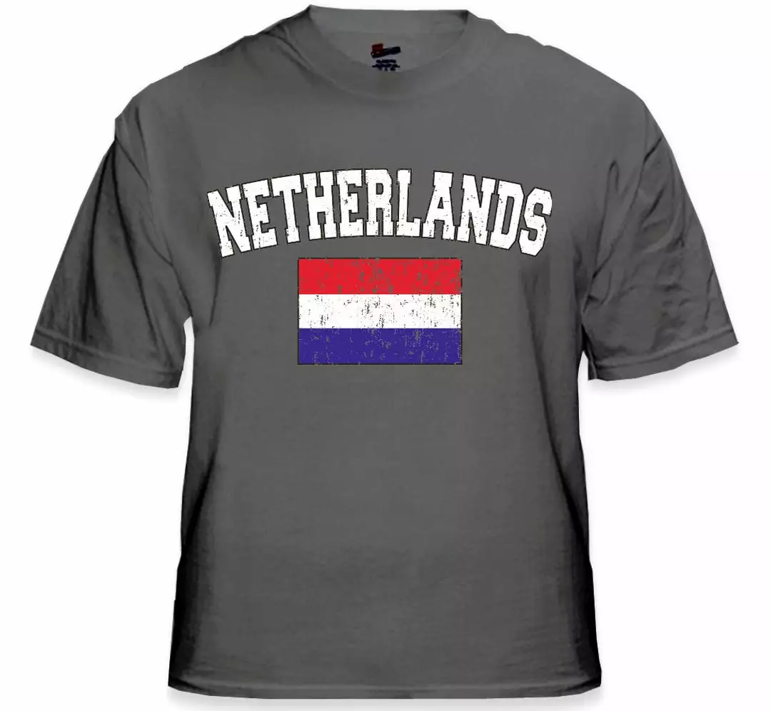 Bewild Nationality & Ethnic Netherlands Vintage Flag International Mens T-Shirt 4 Bewild Nationality & Ethnic Netherlands Vintage Flag International Mens T-Shirt