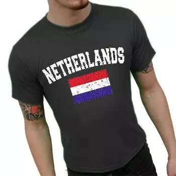 Bewild Nationality & Ethnic Netherlands Vintage Flag International Mens T-Shirt 11 Bewild Nationality & Ethnic Netherlands Vintage Flag International Mens T-Shirt