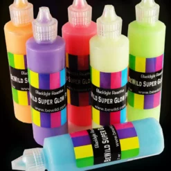 Bewild Next Generation SUPER Glow In The Dark (And Blacklight) Paint Glow & Black Light Paint