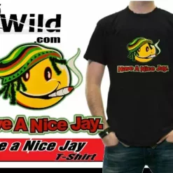 Bewild Rasta Smiley Tee - Have A Nice Jay T-Shirt